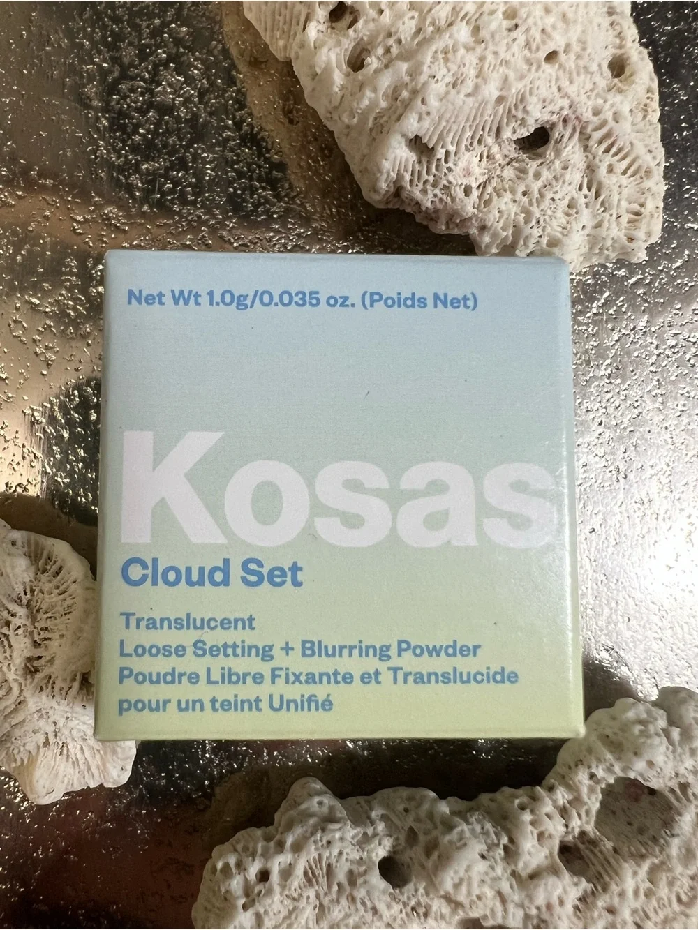 Sealed NIB KOSAS Cloud Set Loose Translucent Talc-Free Setting + Blurring Powd